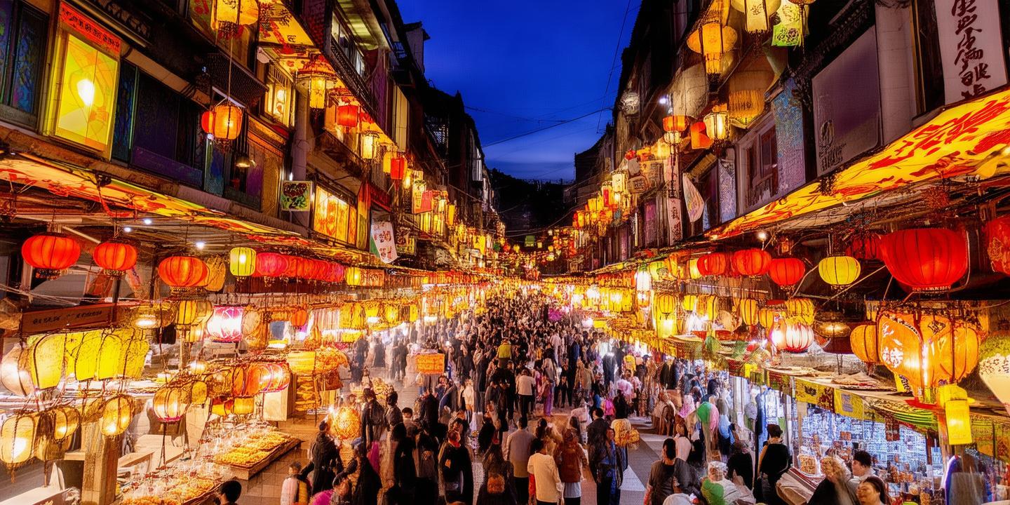 资中非遗夜市火爆开市,夜经济点亮传统文化新篇章